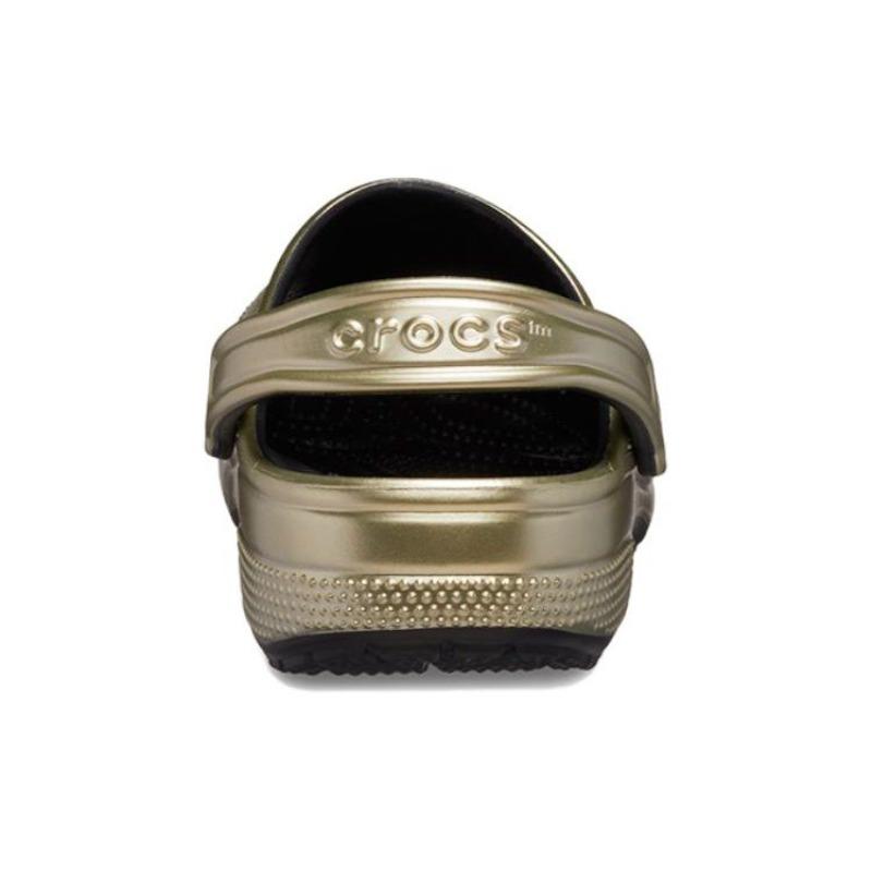 Crocs EVA Mode Vielseitig Leicht Atmungsaktiv Clogs Unisex Gold 210803-797