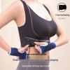 Gilet Sportivo con Fibbia Laterale Regolabile - Reggiseno da Donna Senza Ferretto, Ammortizzante & Traspirante Anti-Cedimento