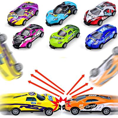 8 Pcs Jumping Stunt Kids Toy Cars -Pull Back Cars Set - Matchbox Cars-Toys for 3 Year Old Boy -Kids Best Gift Toys for 3-6 Year Old Kids