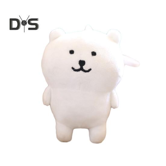 

Кукла-подвеска брелок в мультяшном стиле плюшевый брелок ключи рюкзаки автомобили кулон PP хлопок материал легкий кукла-брелок шарм белый