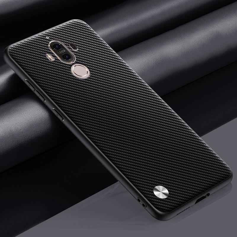 

Для Huawei Mate 9 Чехол Роскошный Кожаный Чехол для Телефона Для Huawei Mate 9 Mate9 Задняя Крышка Матовый Силиконовый Ударопрочный Полная Защита For Huawei Mate 9 матовый черный