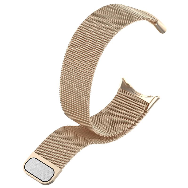 For Google Pixel Watch 3 41mm/Watch 2/Pixel Watch Metal Milanese Replacement Adjustable Watch Band Breathable Mesh Wrist Band