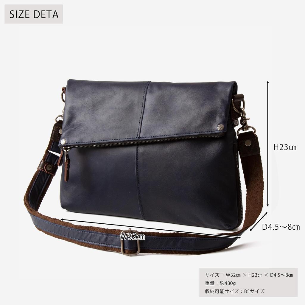 DOUBLES Piele Naturală Clutch de Umăr Bleumarin Geantă pentru Bărbați, Geantă, VLR-1656,