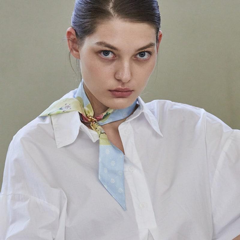 ANA MAISON Anamaison Lager Twilly Silk Scarf [PMT-1408]