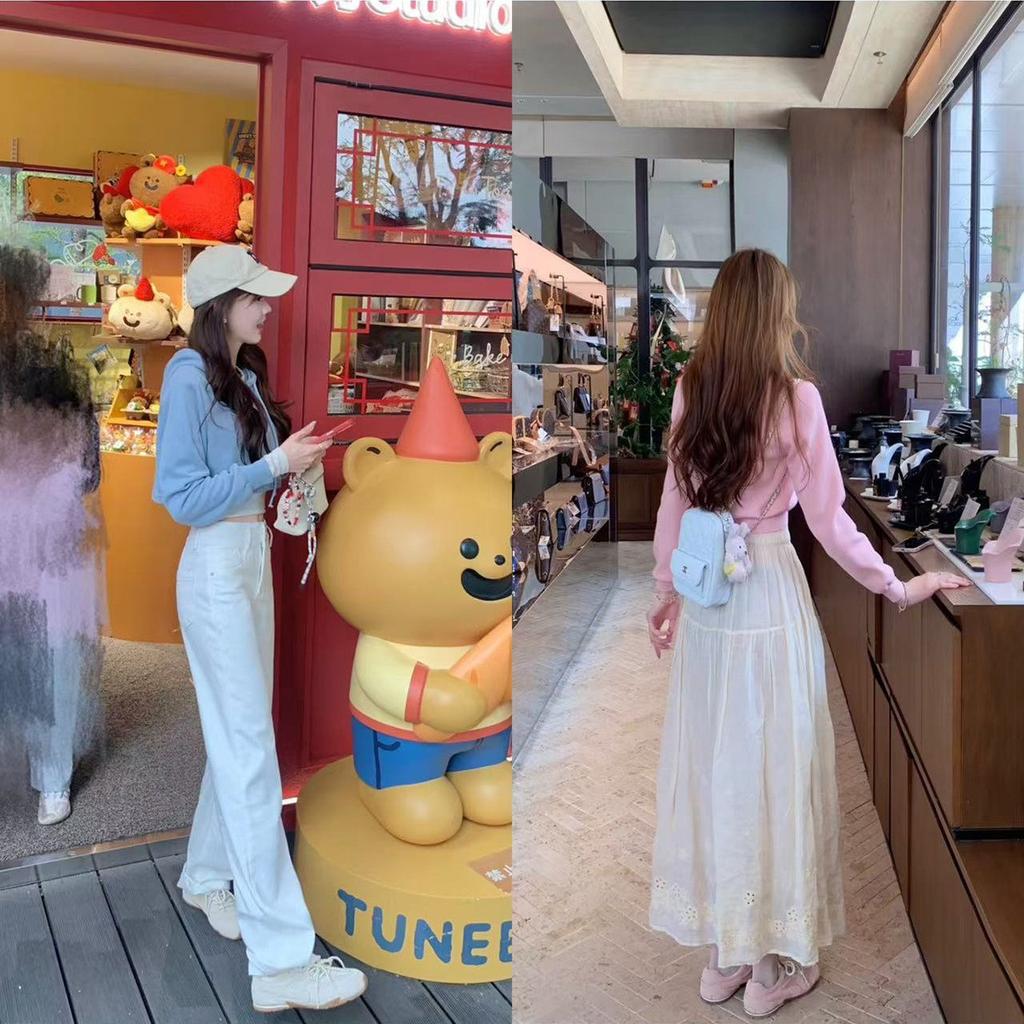 Cowhide Version of Grape Mother, the Same Girly Pearl Pair of Shoelaces, Casual Ballet Style Moral Training Shoes, Women's Sports and Leisure Shoes