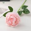 European 3heads Peony Multicolors 48*8cm/65cm Bridal Bouquet Flowers PINK Fake Peony Flower Wedding Table Decoration
