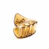 4cm Long 2pcs  Fancyin Colorful Triangle Small Hair Claws Crab Cat Ear Headwear for Women Colorful Hairclip Hair Accessories