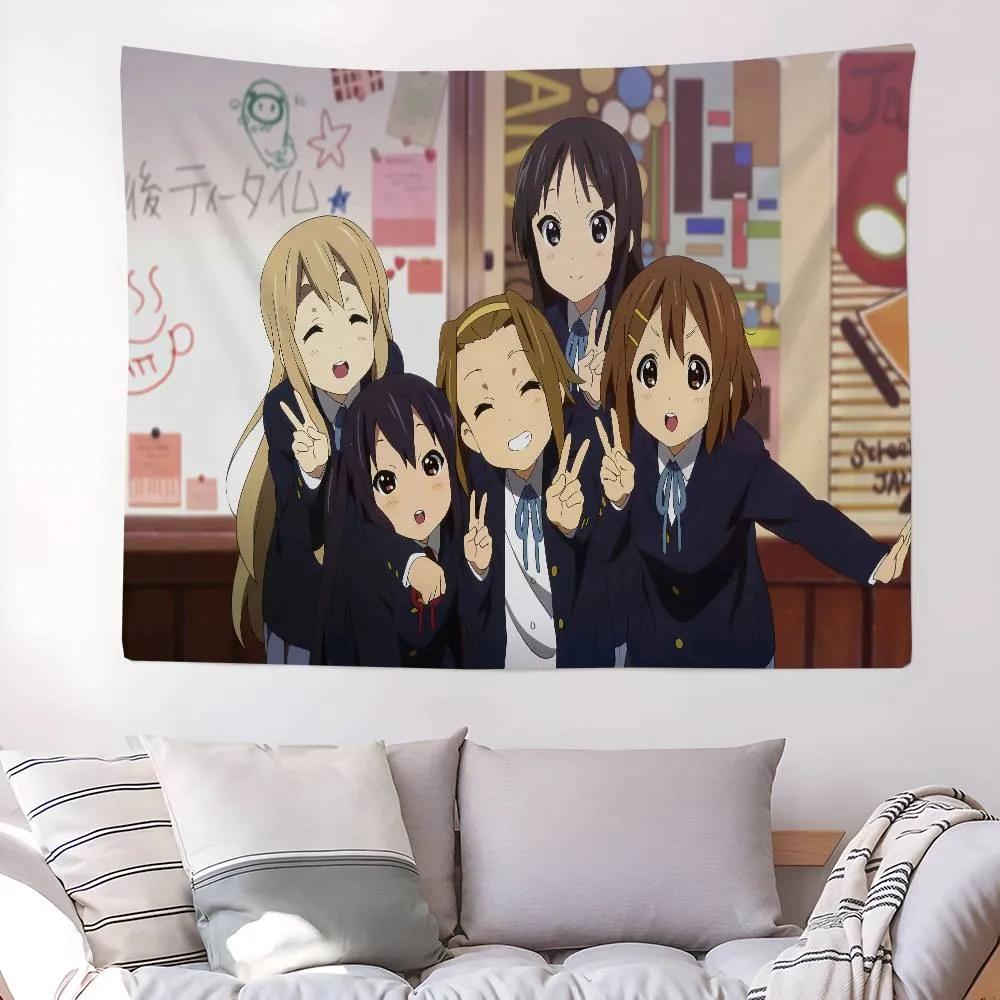 Anime K-On Colorful Tapestry Wall Hanging Cheap Hippie Bohemian Wall Tapestries Mandala Wall Hanging Sheets
