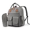 Versatile Large Capacity Diaper Backpack: Wet/Dry Separation, Multi-Compartment Mommy & Baby Bag