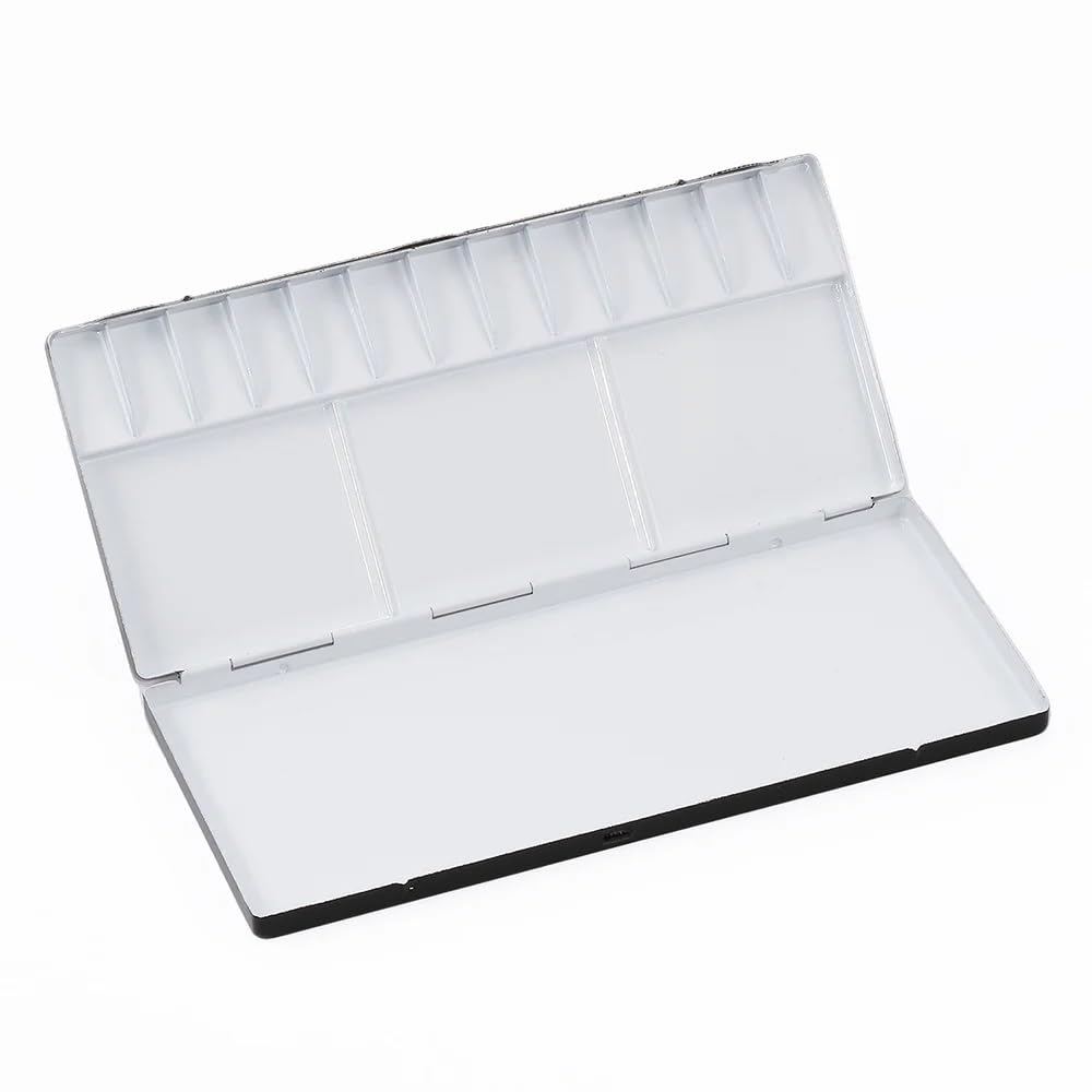 

Holbein Aluminum Watercolor Palette No. 40 13 Compartments 210141