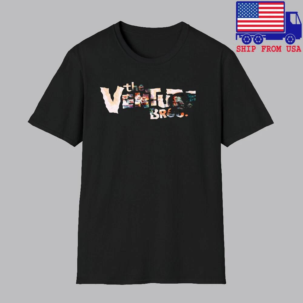 The Venture Bros Cartoon TV Show Men's Black Size S-5XL