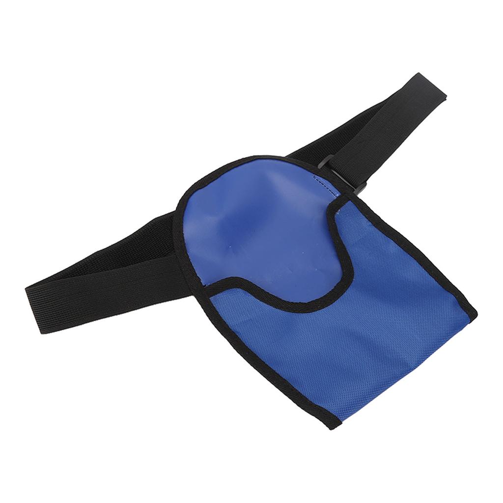 Ostomy Bag Oxford Cloth Elastic Adjustable Band Strong Bearing Capacity Ostomy Pouch Cover Collection Bag Blue