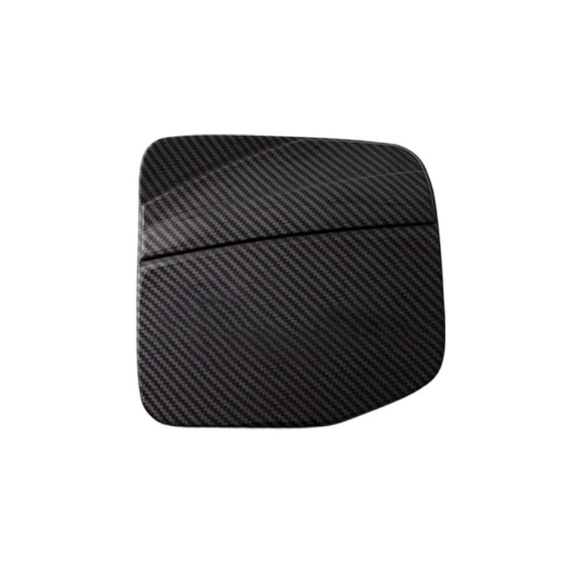 Cars Accessories Gas Tank Cover For Isuzu D-max 2012- Matte Black Carbon Fiber Chrome Silver Car Decoration Styling