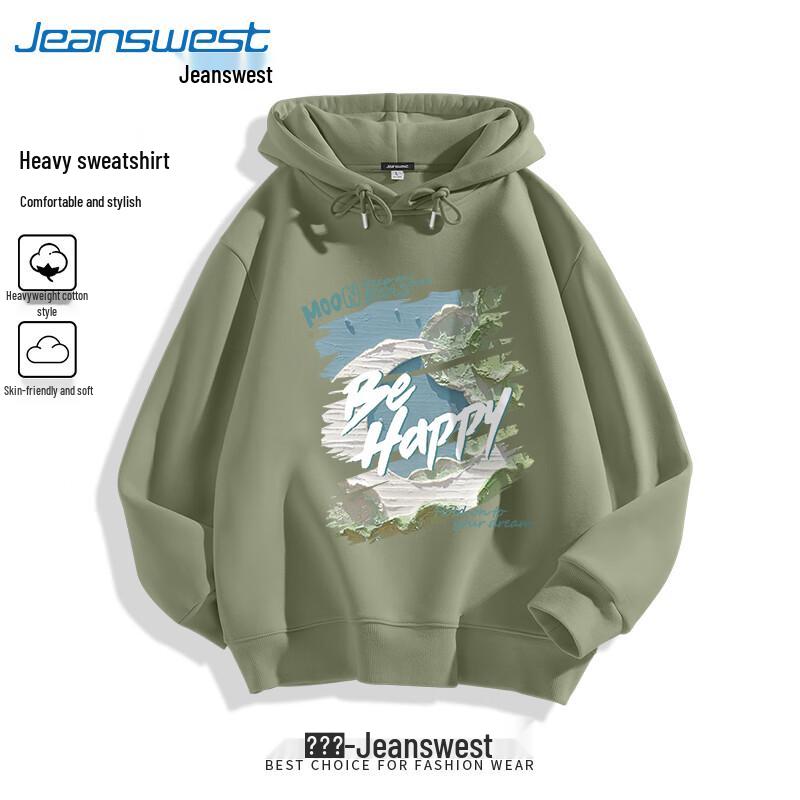 

Худи унисекс Jeanswest с масляной живописью 4XL