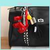 Miu Cartoon Dog Bag Charm Leather Keychain For Girls Spring Accessory