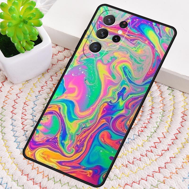 Trippy Pastel Color TPU Phone Case For Samsung Galaxy note 10 pro S26 S25 S24 S23 S22 Ultra Plus S21 FE S20 Shockproof Cover