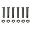 For Pro for Steel Pool Replacement Pin and Gasket Set P61796 60mm Long Compatible with Multiple Pool Models 6 or 10 Sets