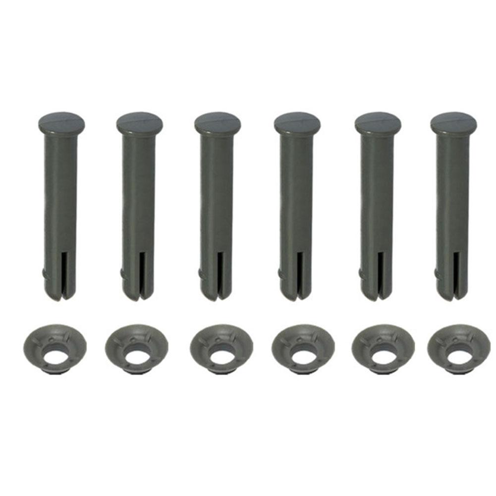 For Pro for Steel Pool Replacement Pin and Gasket Set P61796 60mm Long Compatible with Multiple Pool Models 6 or 10 Sets