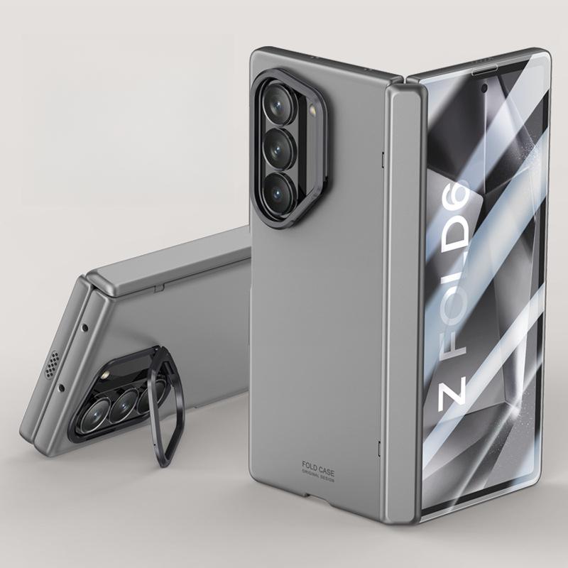 Suitable for Samsung Zflod6 Mobile Phone Case Anti-peeping Galaxy 6 Generation Folding Screen Lens Holder Hinge 6 Case