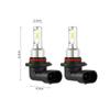 2Pcs HB3 LED Headlight 9005 Ice Bulb Fog Light 6000K Xenon White Lamp Front Turn Lights Super Bright Truck Car Accessories