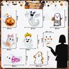 METBOU Halloween Ghost 14 Large Halloween Decorations Balloons, Pieces, Balloons,
