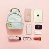 Toutou Travel Backpack, Casual Bag, Commuter Bag, Green, Small Size