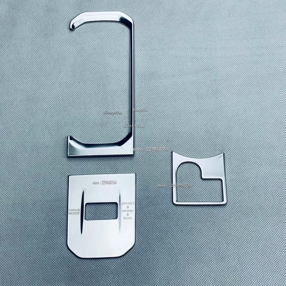 For Toyota Highlander Car Interior Center Console Gear Shift Panel Cover Trim Handbrake Button Trims Car Accessories