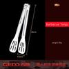 GEDO Küchen-Nudel- und Steak-Kochzange LFGB-zertifiziert 304 Edelstahl Reflektierende Grillzange mit Abflusslöchern