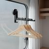 Suction Cup Clothes Drying Rack Waterproof Foldable Wall Drying Rack Telescopic Laundry Hanger Space Saving Suction Cup Hanger
