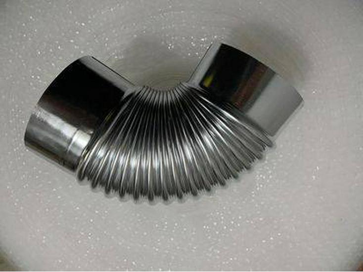 Galvanized Iron Wood Stove Chimney Ventilation Pipe - 3-Way for Kitchen and Fireplace