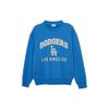 MLB Academy Series FW23 Los Angeles Dodgers American Vintage Letter Print Crewneck Long Sleeve Sweatshirt Unisex Sweatshirt Light-Blue 3AMTV0436-07BLL