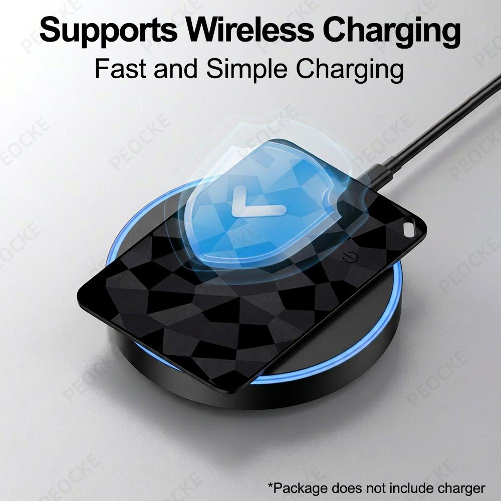 Android/iOS Bluetooth GPS Tracker Smart Tracker Card Works With Google Find Hub Apple Find My Dual System Anti-Lost Location Tag