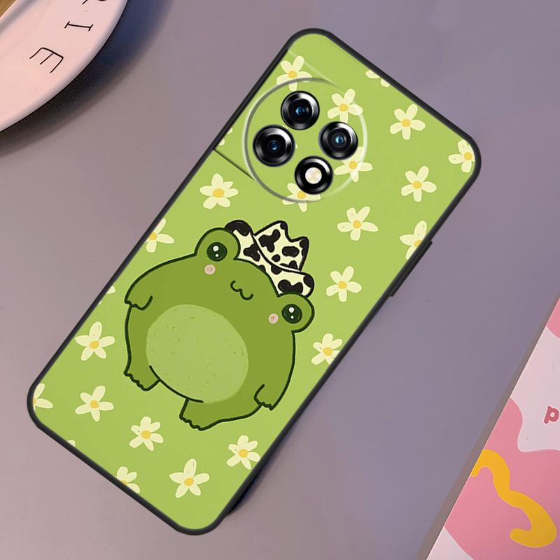 Cottagecore Frog Mushroom Aesthetic Case For OnePlus Nord 3 2T N10 N20 CE 2 Lite OnePlus 9 10 Pro 9RT 10R 10T 12R 11 12 Cover