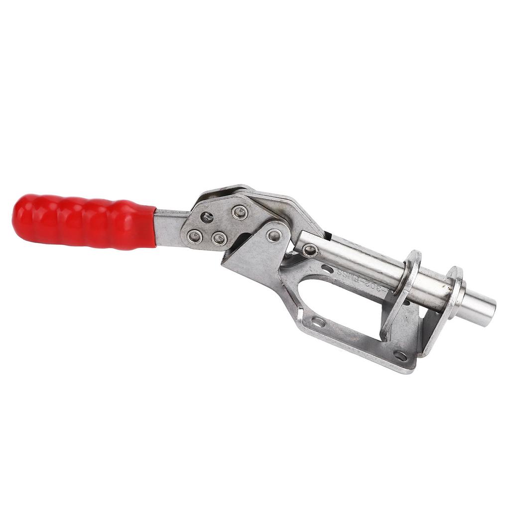Push-pull toggle clamp made of 302F stainless steel, 136kg clamping force, quick release toggle clamp with 180 degrees  handle opening for device inst