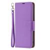 Samsung Galaxy A34 5G Flip Case, Wallet Litchi Magnet, Purple