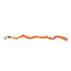 Kayak Paddle Rope Leash Elastic Lightweight Nylon Coiled Paddle Straps for Canoe Boat Surf Board Fishing Rod Orange