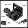 Two-color Air Cushion Eyebrow Powder Color Waterproof and Sweat-proof Long-lasting Eye Brow Cream