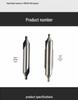 60° Titanium-Plated Spiral Flute Center Drill, Type A (No Pilot) & Type B (With Pilot)