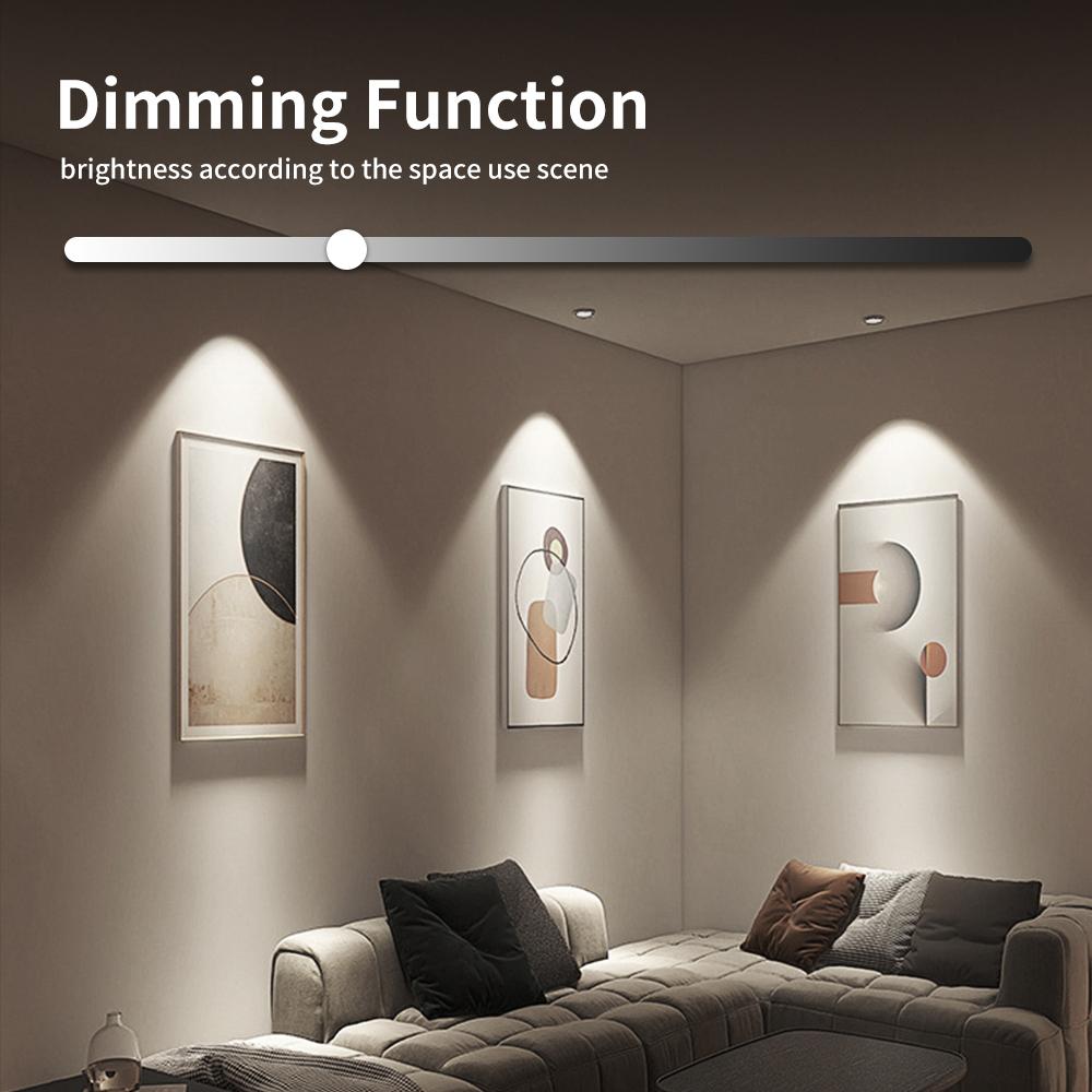 Bluetooth Smart Downlight LED Ceiling Lamp Recessed Round Light Dimmable RGB Lamp Smart Life APP Remote Control 110V 220V