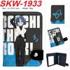 Bocchi the Rock Geldbörse Vertikal Druckknopf Bifold Kartenhalter Münzbörse Anime Unisex