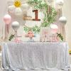 Sparkling Glitter Table Cloth Rectangular Table Cover Sequin Tablecloth  Wedding/Birthday Party