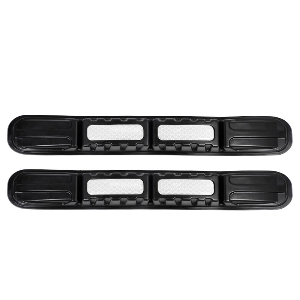 Black Adjustable Anti-Scratch Protection Stickers Auto Bumper Corner Anti-Collision Decoration Strips for Car Body Accessories