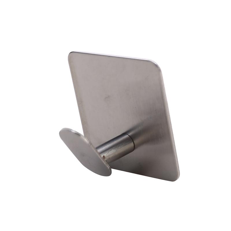 4Pcs Stainless Steel Hook For Bathroom Hangers Shower Holder Hook Accessories