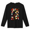 Japanese Ranchu Goldfish T Shirt Colorful Koi Fish Print For All Sizes Vintage Washed Versatile Slightly Fashion Stretched