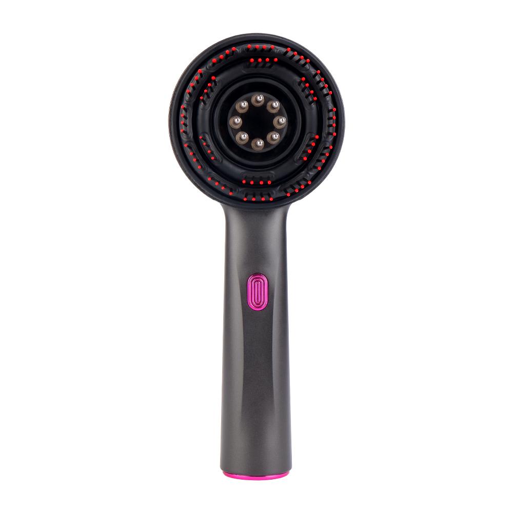 Electric Massage Comb Vibration Red Light Therapy Hair Growth Massage Scalp Massage Brush Anti Hair Loss Liquid Oil Applicator