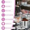 With Lids Coffee Capsule Cup Stainless Steel Coffee Pod Filter Durable Reusable K Cups  Home