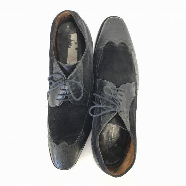 Van Bommel/Leather Chukka Boots/28.5cm/Black/Suede Finish/Goodyear Welt(USED)