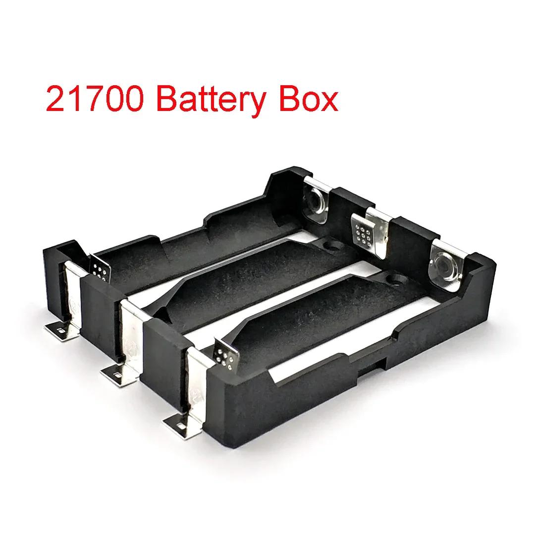 

1 X 2 X 3 X 4X Тримач батареї 21700 SMD Батарейний відсік 21700 Коробка для зберігання 1S 2S 3S 4S 21700 DC Батарейний відсік 3-21700 SMT