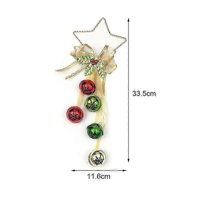 Festive Home Decor: Elegant Jingle Bell Cluster, Handmade Brass Bells Enhance Your Christmas Decorations And Hanging Bells For A Joyful Holiday