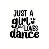 Just Dancing Alone" Graphic Print Women's Fashion Trendy Short Sleeve, Simple Casual Sport T-Shirt, Comfortable Summer Top for Vacation